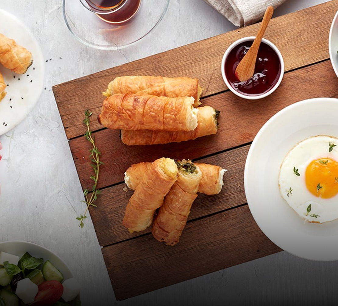 Dondurulmuş Mini Rulo Böreği 